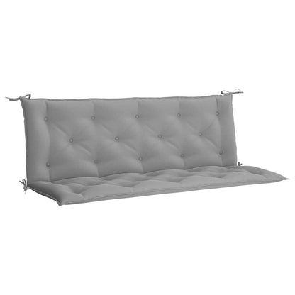 Cuscini per Panca 2 pz Grigi 150x50x7 cm in Tessuto Oxford | homemem39