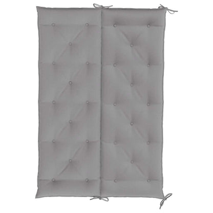 Cuscini per Panca 2 pz Grigi 150x50x7 cm in Tessuto Oxford
