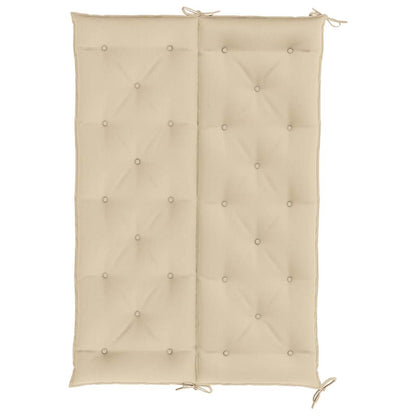 Cuscini Panca da Giardino 2pz Beige 150x50x7 cm Tessuto Oxford | homemem39