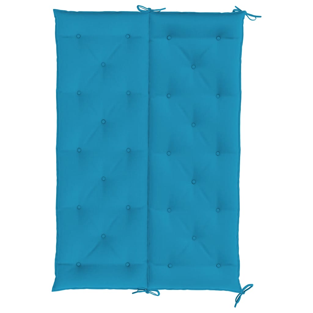 Cuscino per Panca Azzurro 150x(50+50)x7cm in Tessuto Oxford | homemem39