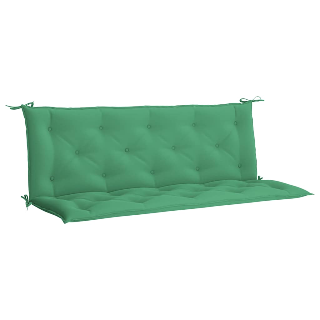 Cuscino per Panca Verde 150x(50+50)x7cm in Tessuto Oxford