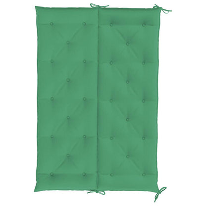 Cuscino per Panca Verde 150x(50+50)x7cm in Tessuto Oxford