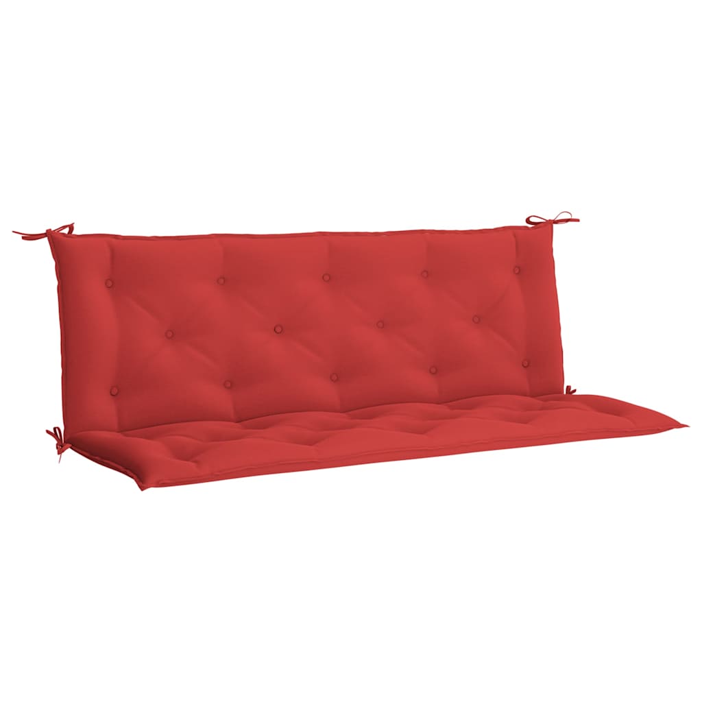 Cuscino per Panca Rosso 150x(50+50)x7cm in Tessuto Oxford | homemem39