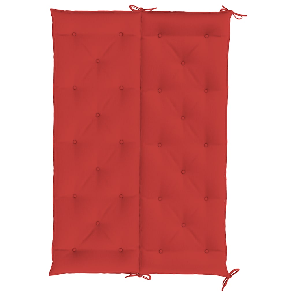 Cuscino per Panca Rosso 150x(50+50)x7cm in Tessuto Oxford | homemem39