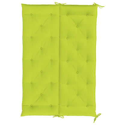 Cuscino per Panca Verde Intenso 150x(50+50)x7cm Tessuto Oxford | homemem39