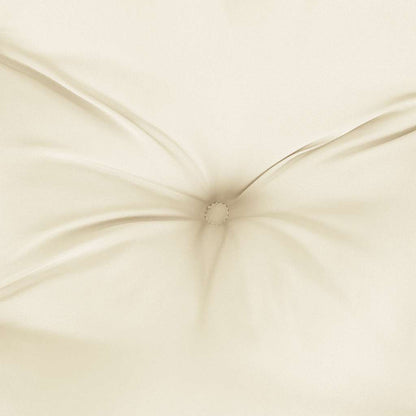 Cuscino per Panca Bianco Crema 180x(50+50)x7 cm Tessuto Oxford