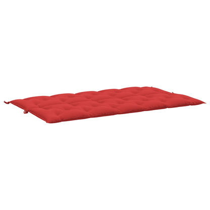 Cuscino per Panca Rosso 180x(50+50)x7 cm in Tessuto Oxford