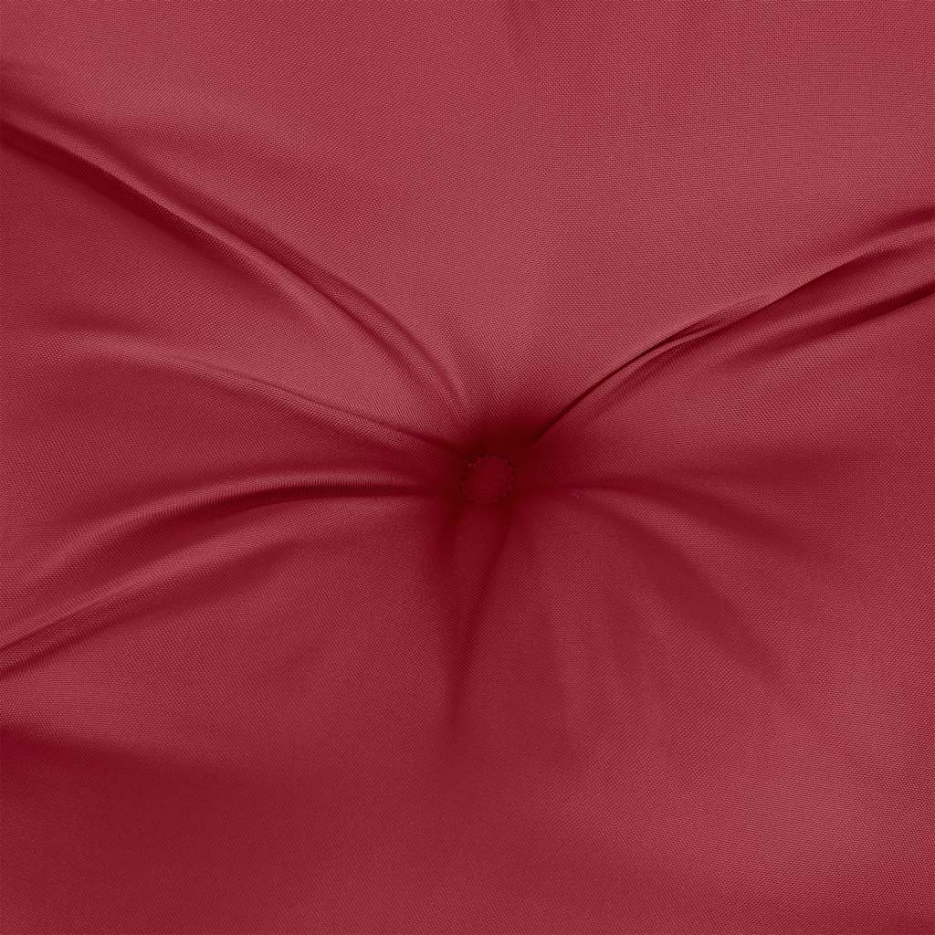 Cuscino per Panca Rosso Vino 180x(50+50)x7 cm in Tessuto Oxford | homemem39