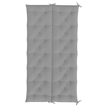 Cuscini per Panca 2 pz Grigi 200x50x7 cm in Tessuto Oxford | homemem39