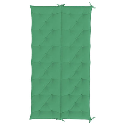 Cuscini per Panca 2 pz Verdi 200x50x7 cm in Tessuto Oxford