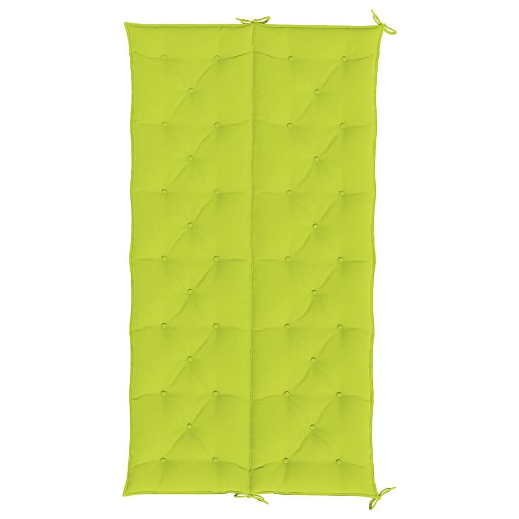 Cuscino per Panca Verde Intenso 200x(50+50)x7 cm Tessuto Oxford | homemem39