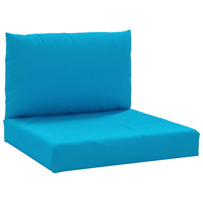 Cuscini per Pallet 2 pz Azzurro in Tessuto Oxford | homemem39