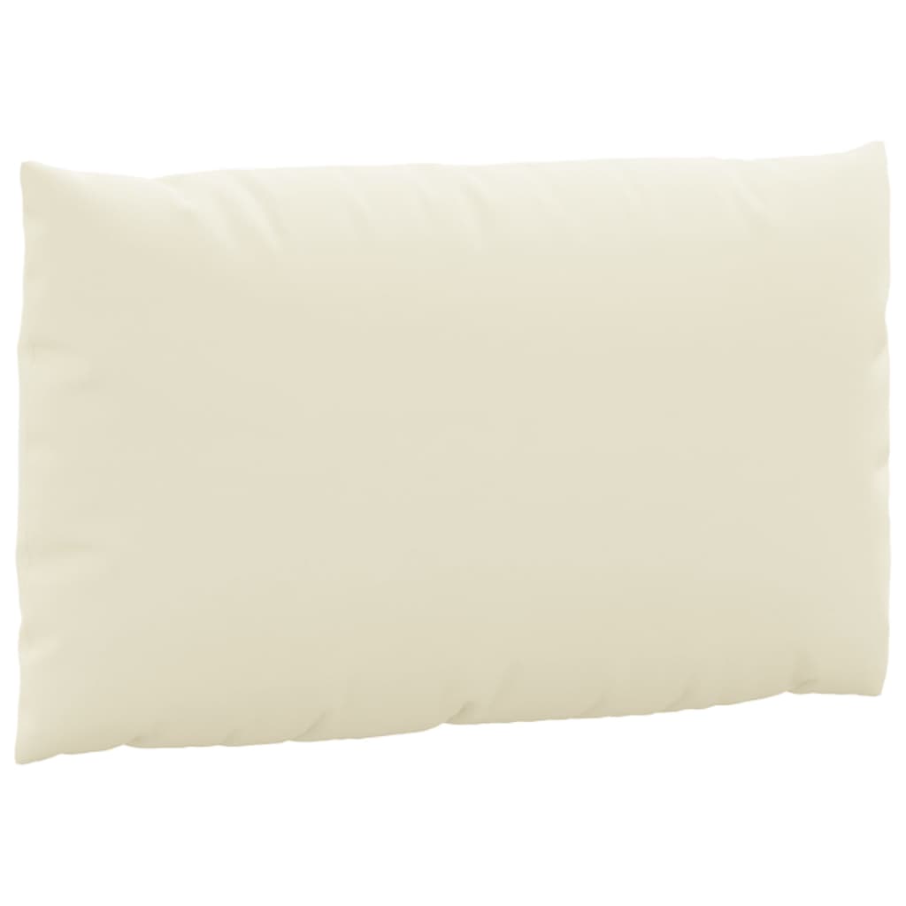 Cuscini per Pallet 3 pz Bianco Crema in Tessuto Oxford | homemem39