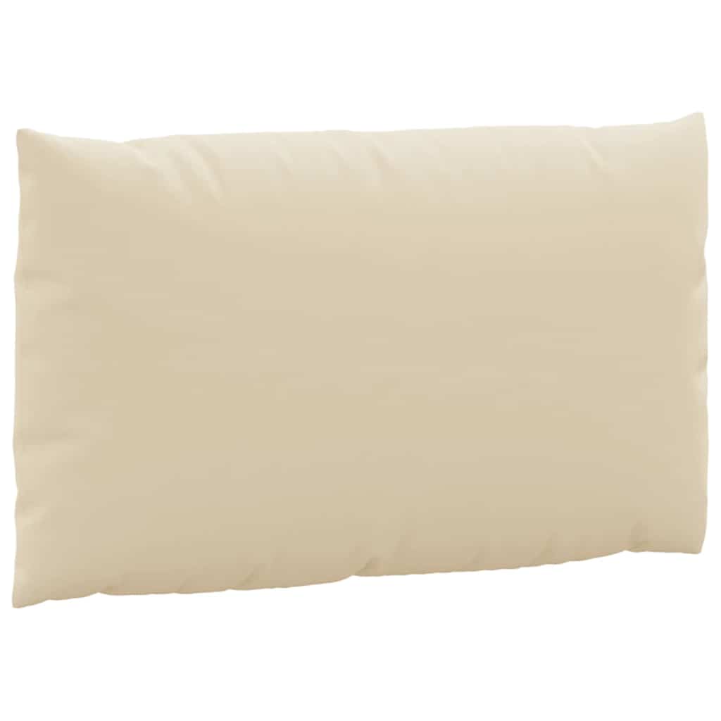 Cuscini per Pallet 3 pz Beige in Tessuto Oxford