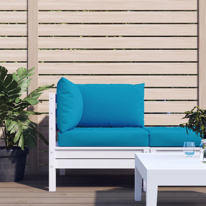 Cuscini per Pallet 3 pz Azzurro in Tessuto Oxford | homemem39