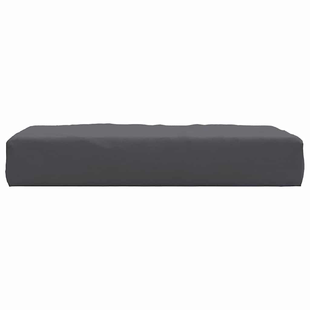 Cuscino per Pallet Antracite 60x60x6 cm in Tessuto