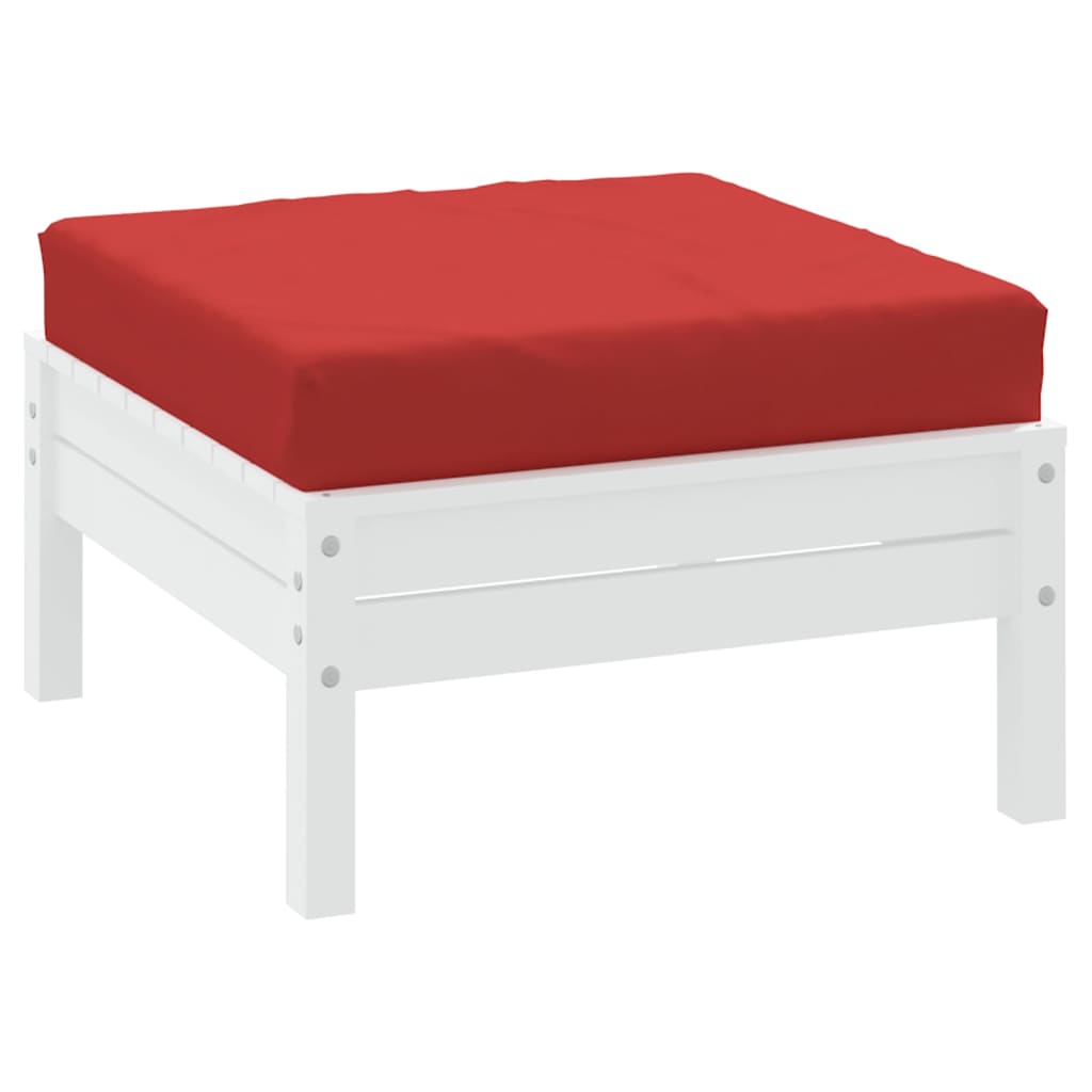Cuscino per Pallet Rosso in Tessuto Oxford | homemem39