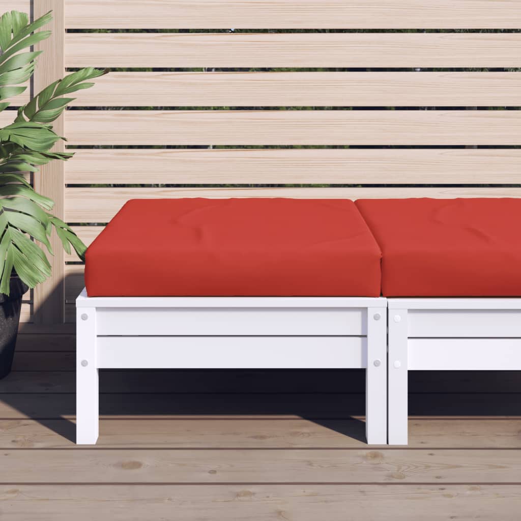 Cuscino per Pallet Rosso in Tessuto Oxford | homemem39