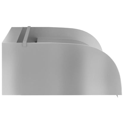 Cascata con LED 45x34x14 cm in Acciaio Inox 304