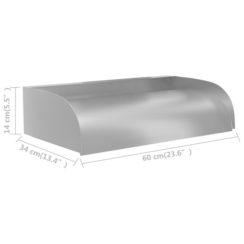 Cascata 60x34x14 cm in Acciaio Inox 304 | homemem39