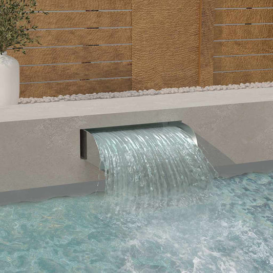 Cascata in acciaio inox 304
