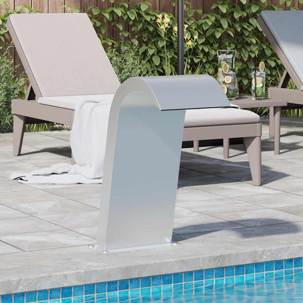 Fontana per Piscina 50x30x60 cm in Acciaio Inox 304 | homemem39