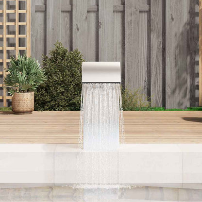 Fontana per Piscina 22x60x70 cm in Acciaio Inox 304
