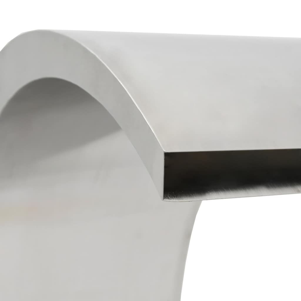 Fontana per Piscina 22x60x70 cm in Acciaio Inox 304 | homemem39