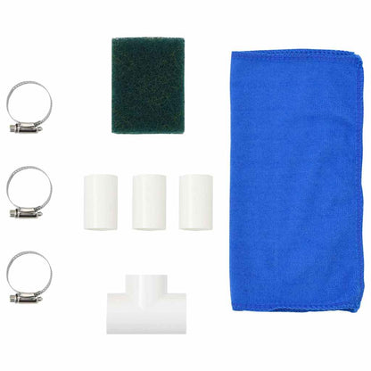 Fontana per Piscina 22x60x70 cm in Acciaio Inox 304 | homemem39