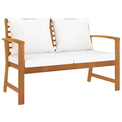 Set Divani da Giardino 5 pz con Cuscini in Legno Acacia - homemem39