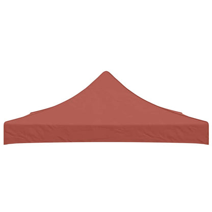 Tetto per Tendone per Feste 3x3 m Terracotta 270 g/m² - homemem39