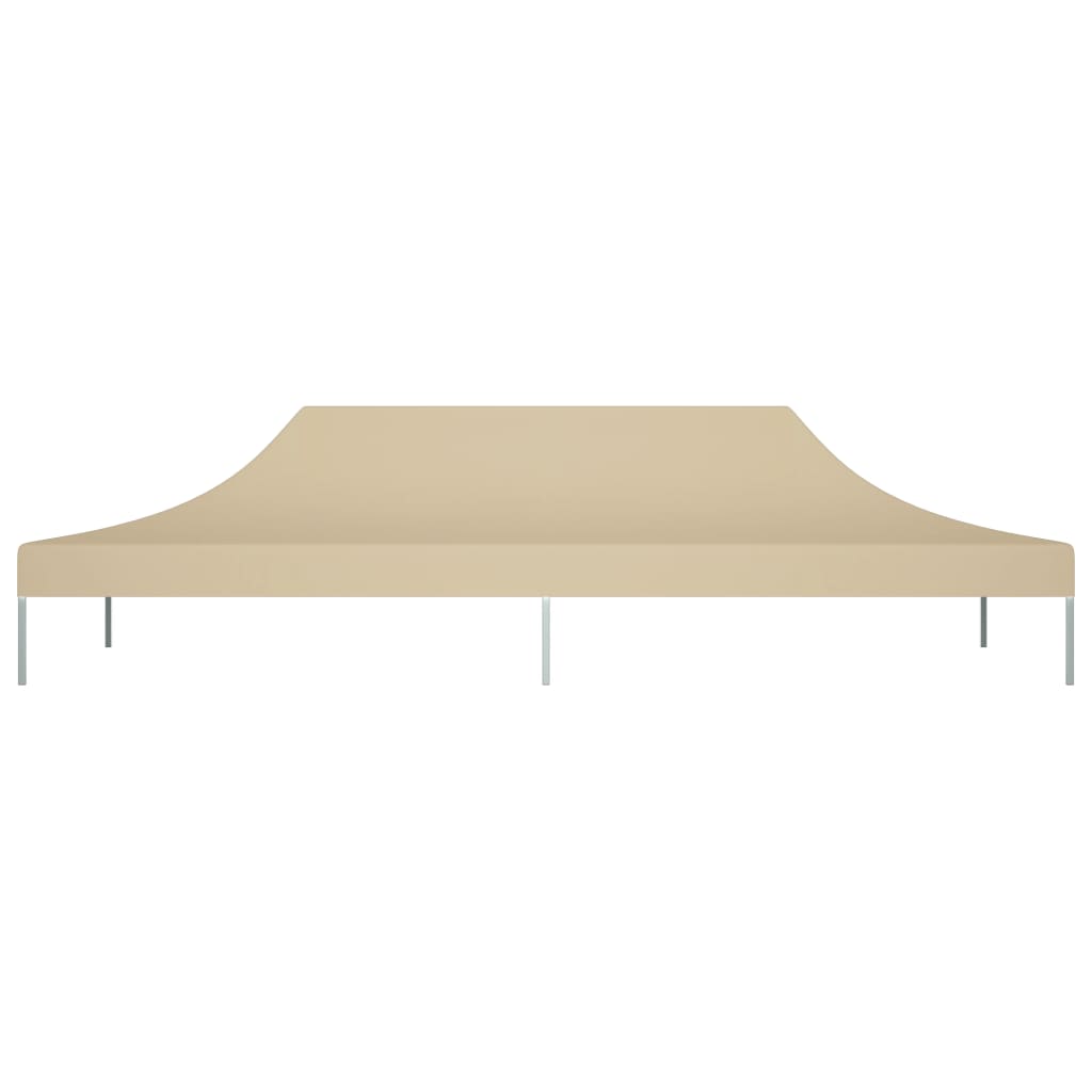 Tetto per Tendone per Feste 6x3 m Beige 270 g/m²