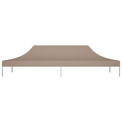 Tetto per Tendone per Feste 6x3 m Grigio Talpa 270 g/m²