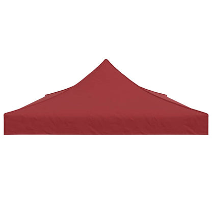 Tetto per Tendone per Feste 6x3 m Rosso Borgogna 270 g/m²