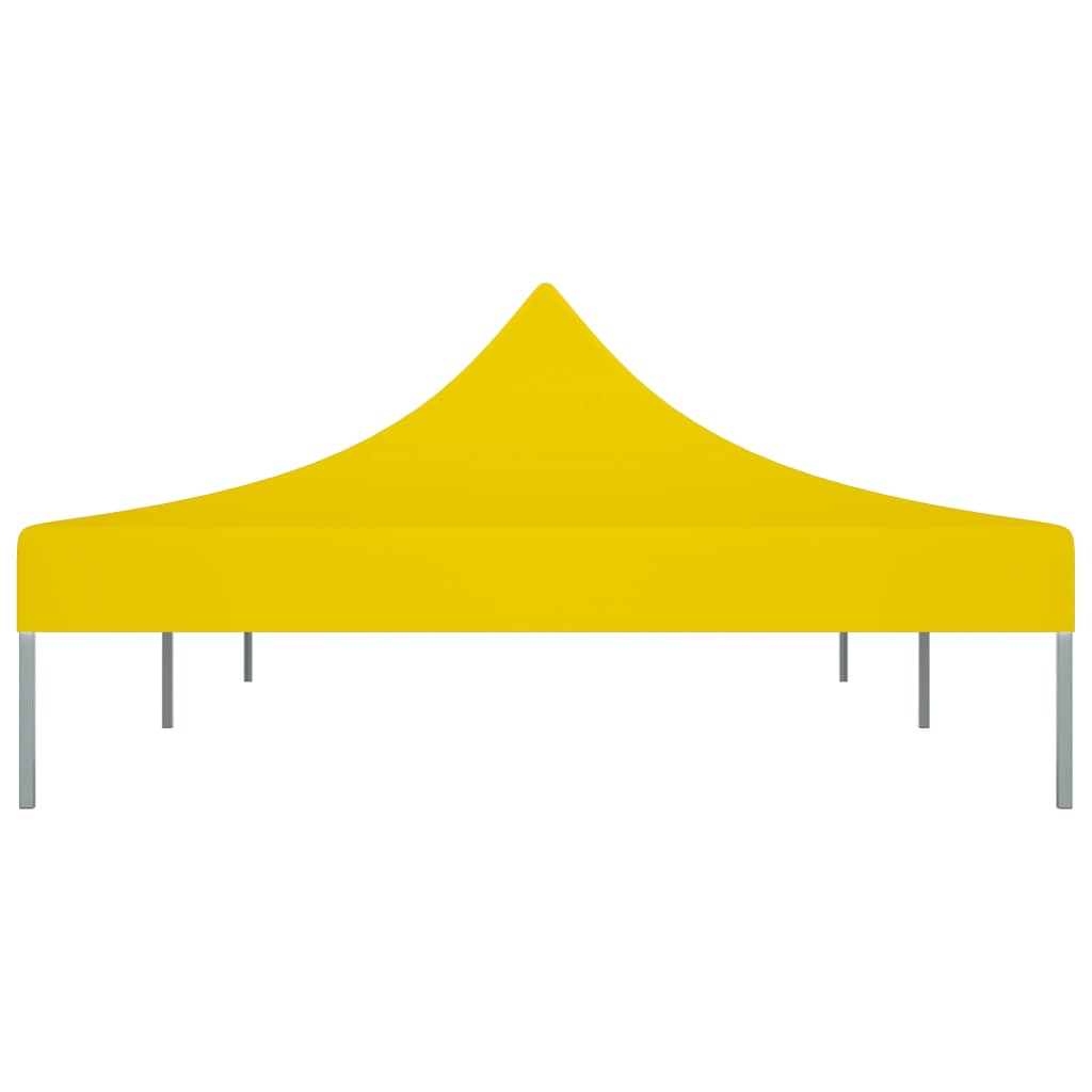 Tetto per Tendone per Feste 6x3 m Giallo 270 g/m²