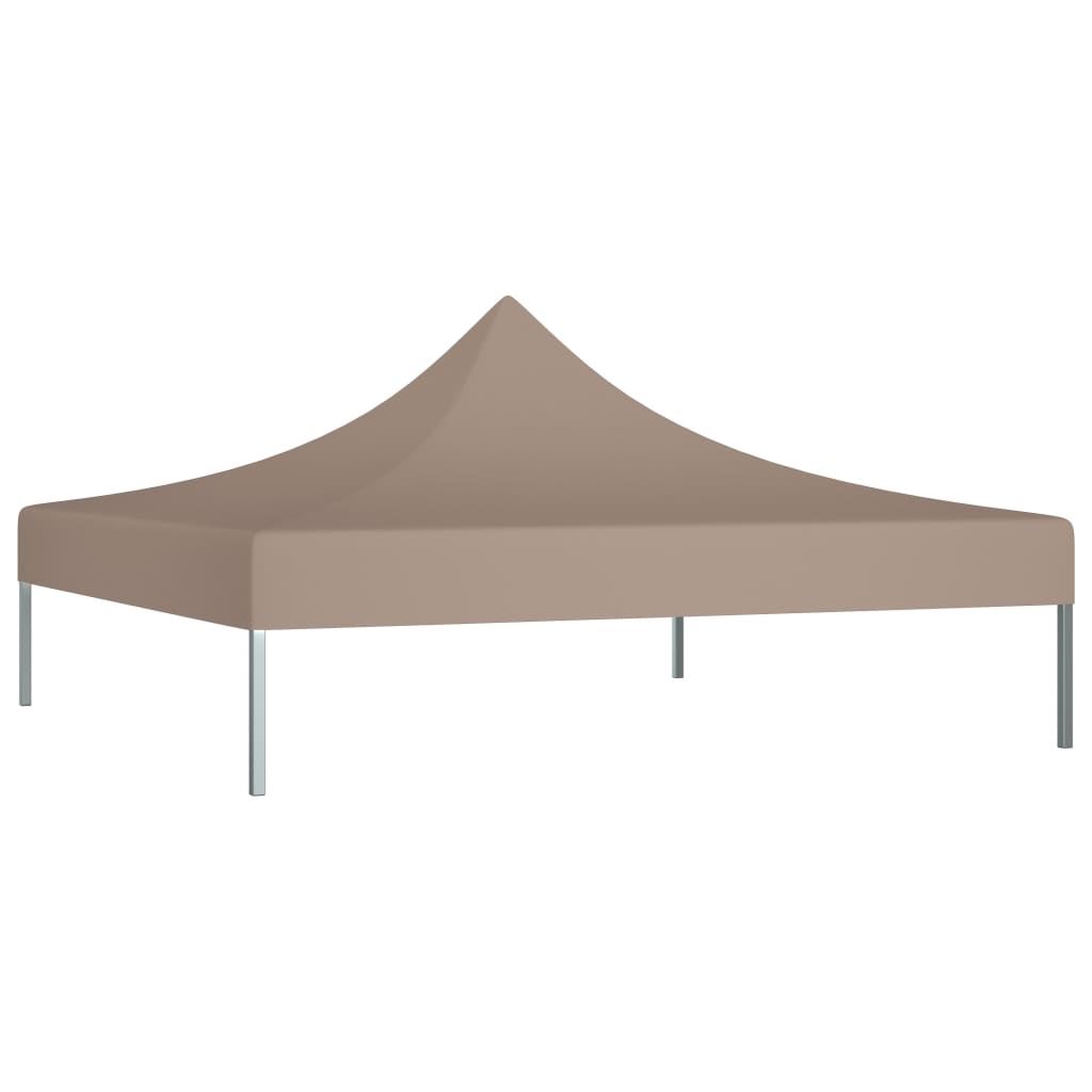 Tetto per Tendone per Feste 2x2 m Grigio Talpa 270 g/m²