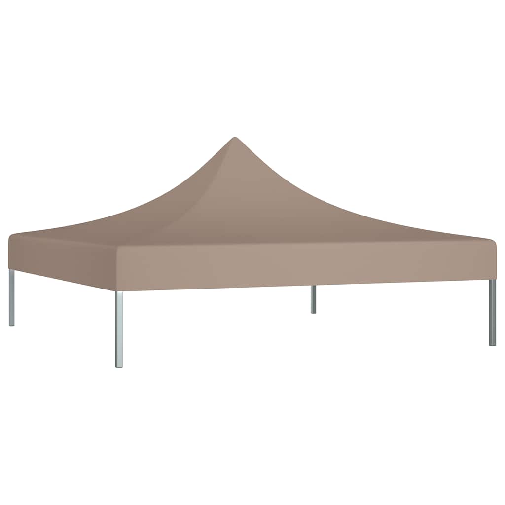 Tetto per Tendone per Feste 2x2 m Grigio Talpa 270 g/m² - homemem39