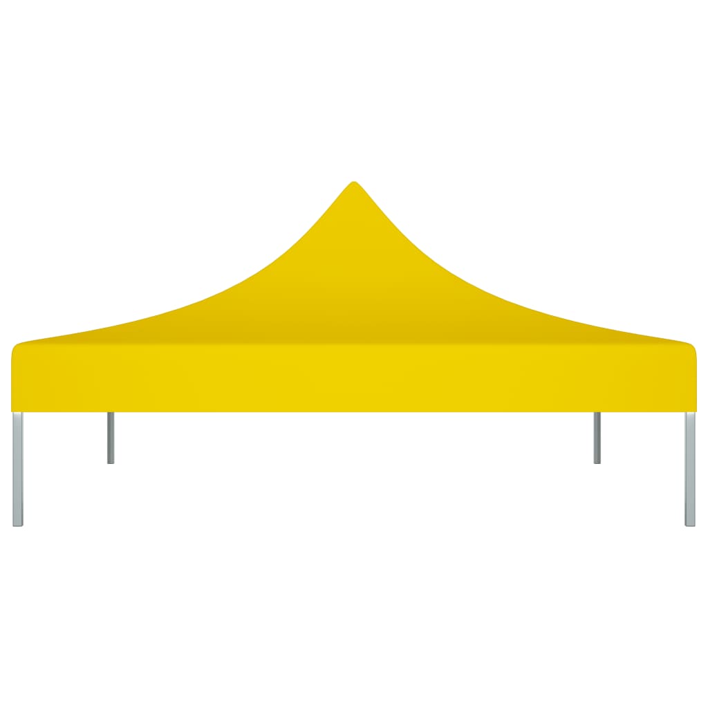 Tetto per Tendone per Feste 2x2 m Giallo 270 g/m²