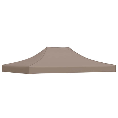 Tetto per Tendone per Feste 4x3 m Grigio Talpa 270 g/m² - homemem39