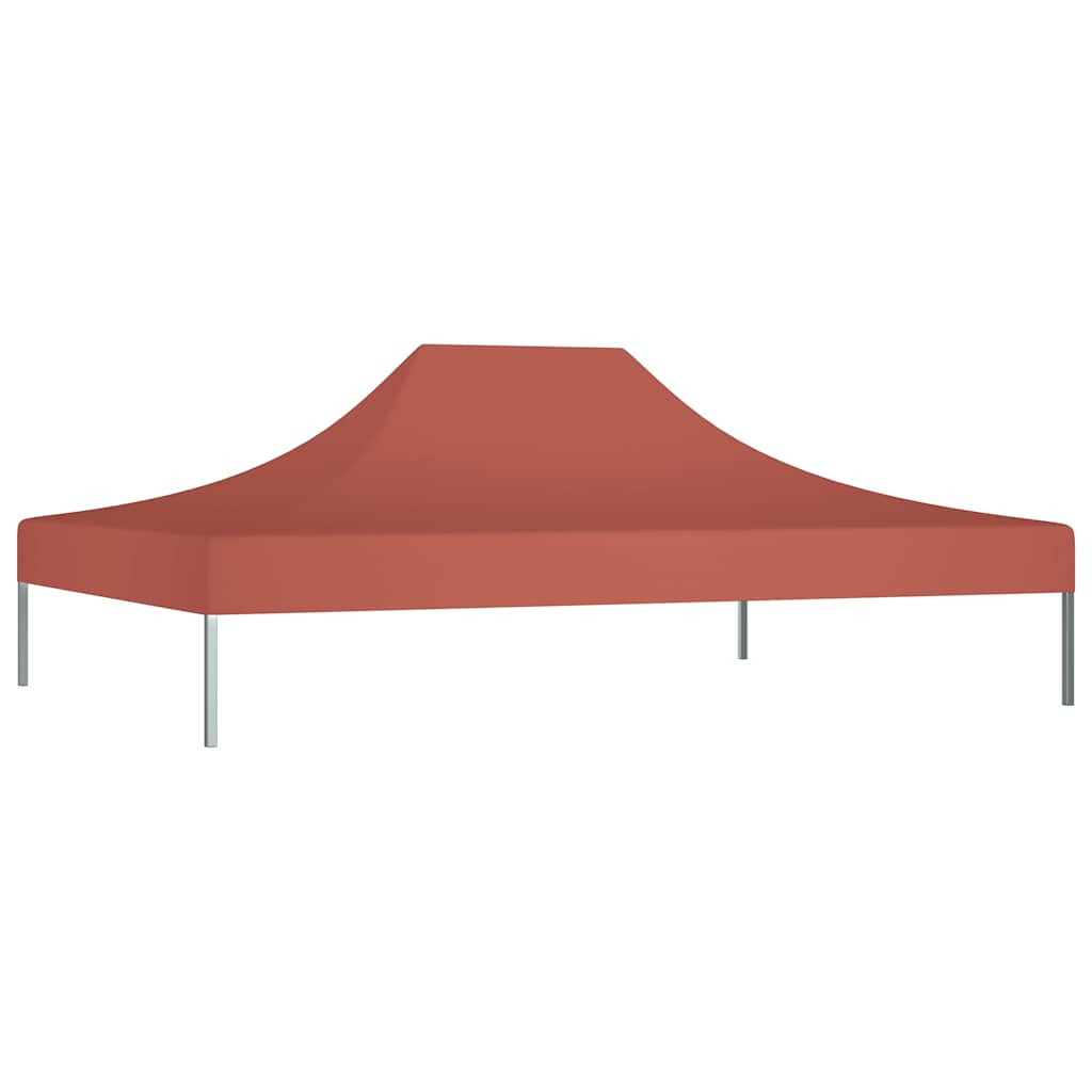 Tetto per Tendone per Feste 4x3 m Terracotta 270 g/m² - homemem39