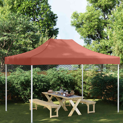 Tetto per Tendone per Feste 4x3 m Terracotta 270 g/m² - homemem39