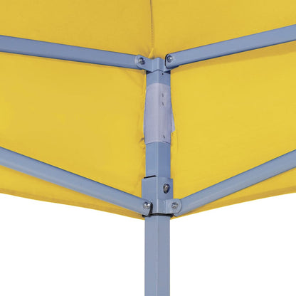 Tetto per Tendone per Feste 4x3 m Giallo 270 g/m² - homemem39