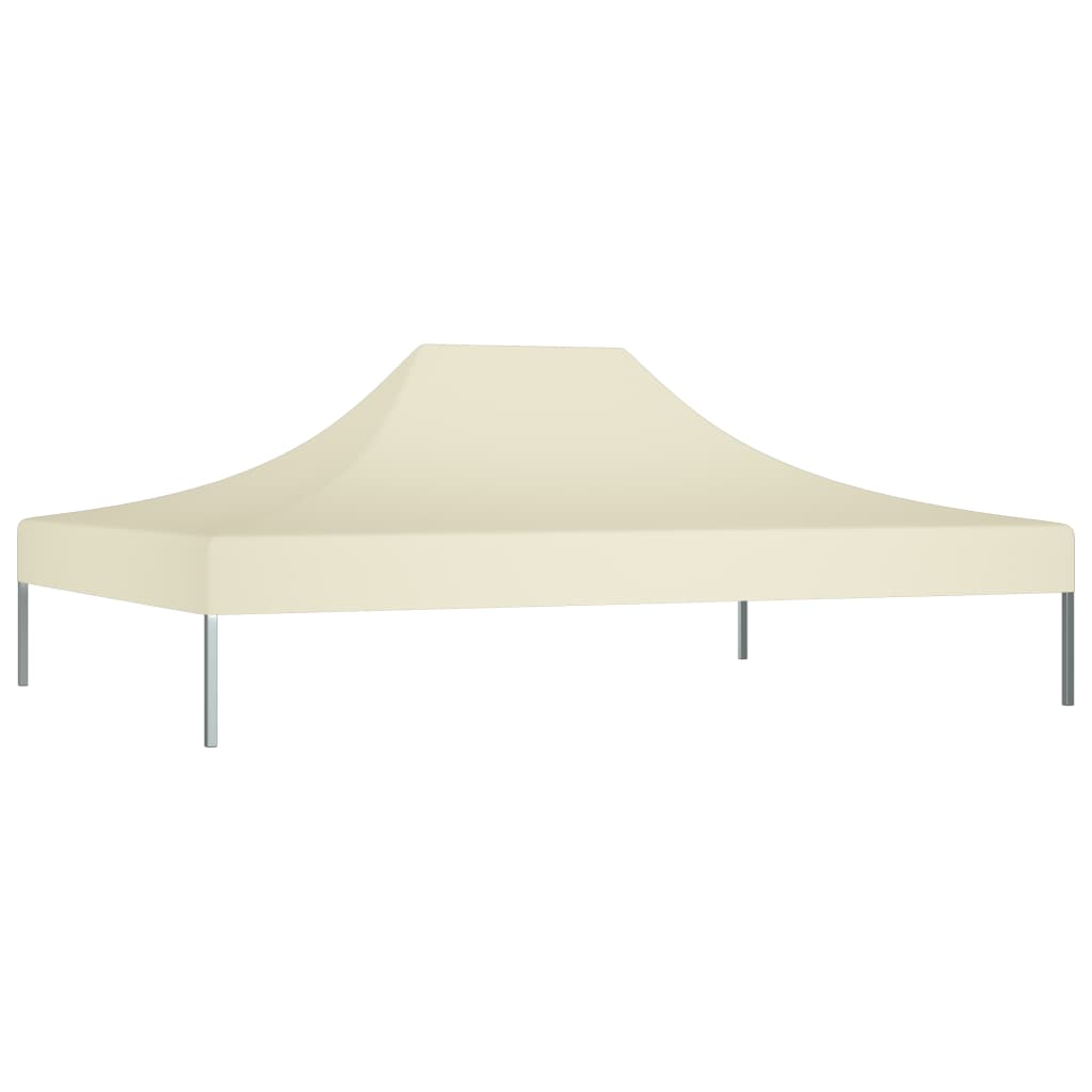 Tetto per Tendone per Feste 4,5x3 m Crema 270 g/m²