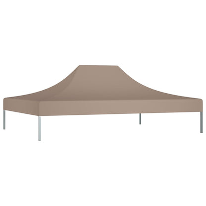 Tetto per Tendone per Feste 4,5x3 m Grigio Talpa 270 g/m²