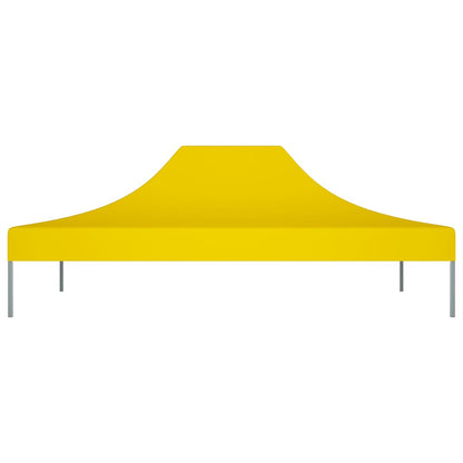 Tetto per Tendone per Feste 4,5x3 m Giallo 270 g/m²