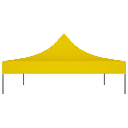 Tetto per Tendone per Feste 4,5x3 m Giallo 270 g/m²