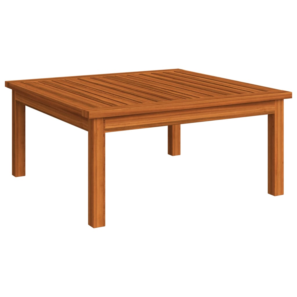 Set da Giardino 7 pz con Cuscini in Legno Crema, Acacia e Corda