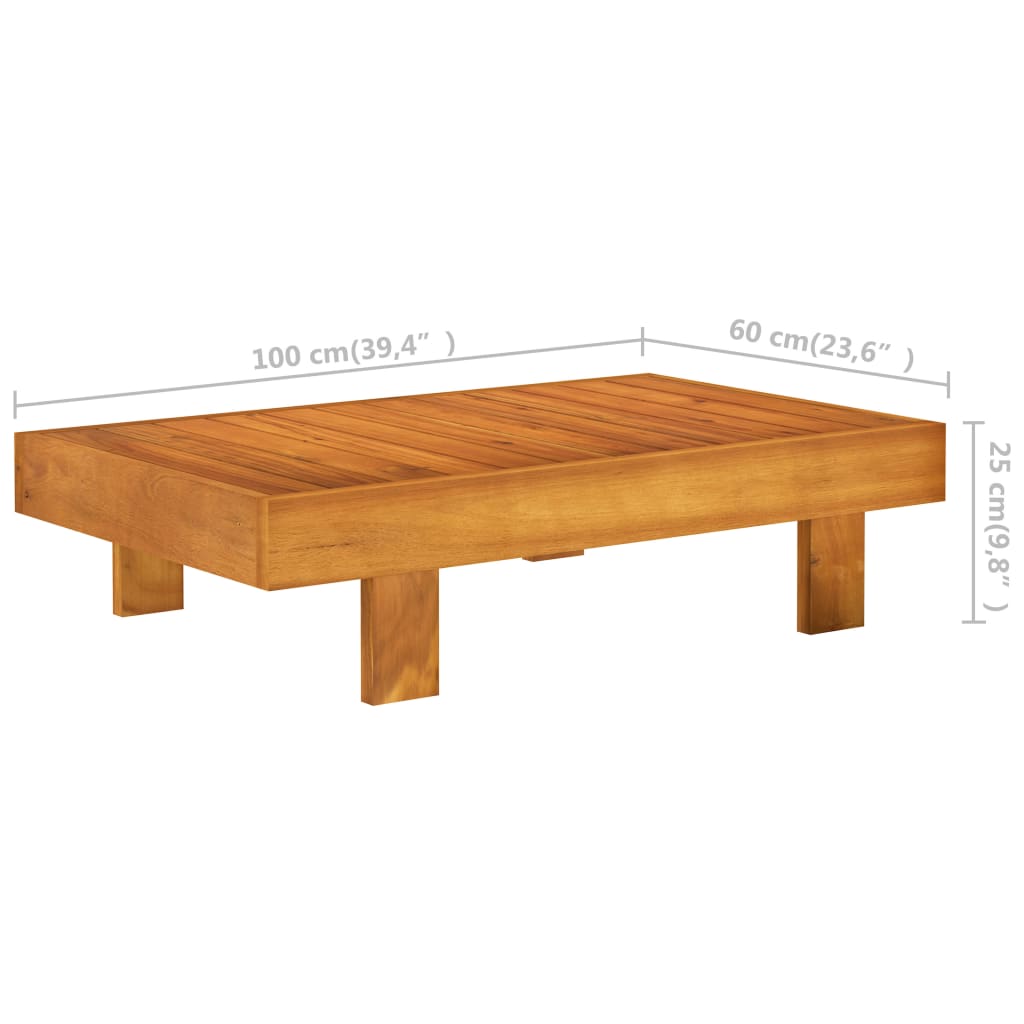 Set Divani Giardino 10Posti Cuscini Grigi Scuro Massello Acacia - homemem39