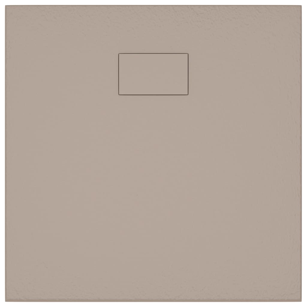Piatto Doccia in SMC Marrone 80x80 cm - homemem39