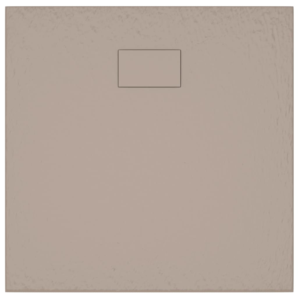 Piatto Doccia in SMC Marrone 90x80 cm - homemem39